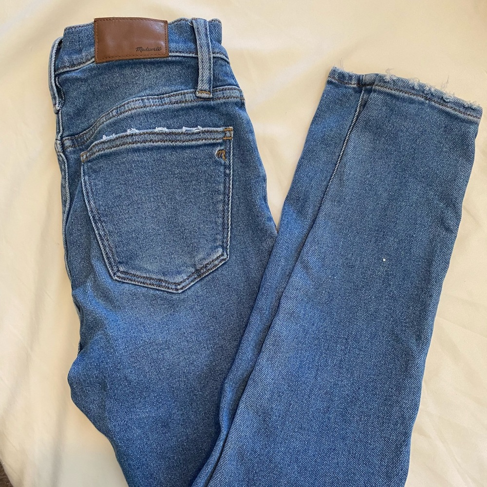 Madewell skinny jeans size 26